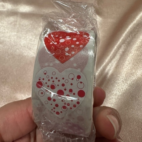 500pcs/roll, Love Heart Shaped Sticker - Picture 7 of 7